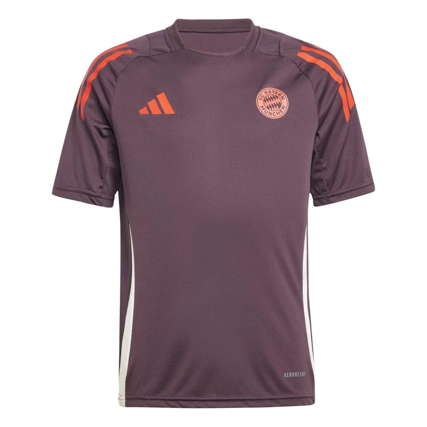 ADIDAS PERFOR CE JUNIOR FC BAYERN MüNCHEN VOETBALSHIRT TRAINING SPORT TSHIRT PAARS POLYESTER RONDE HALS 164
