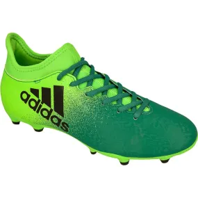 Adidas X 16.3 Fg M BB5855 voetbalschoenen groente groente