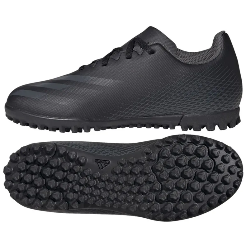 Adidas X Ghosted.4 Tf Jr FX9475 voetbalschoenen zwart zwart