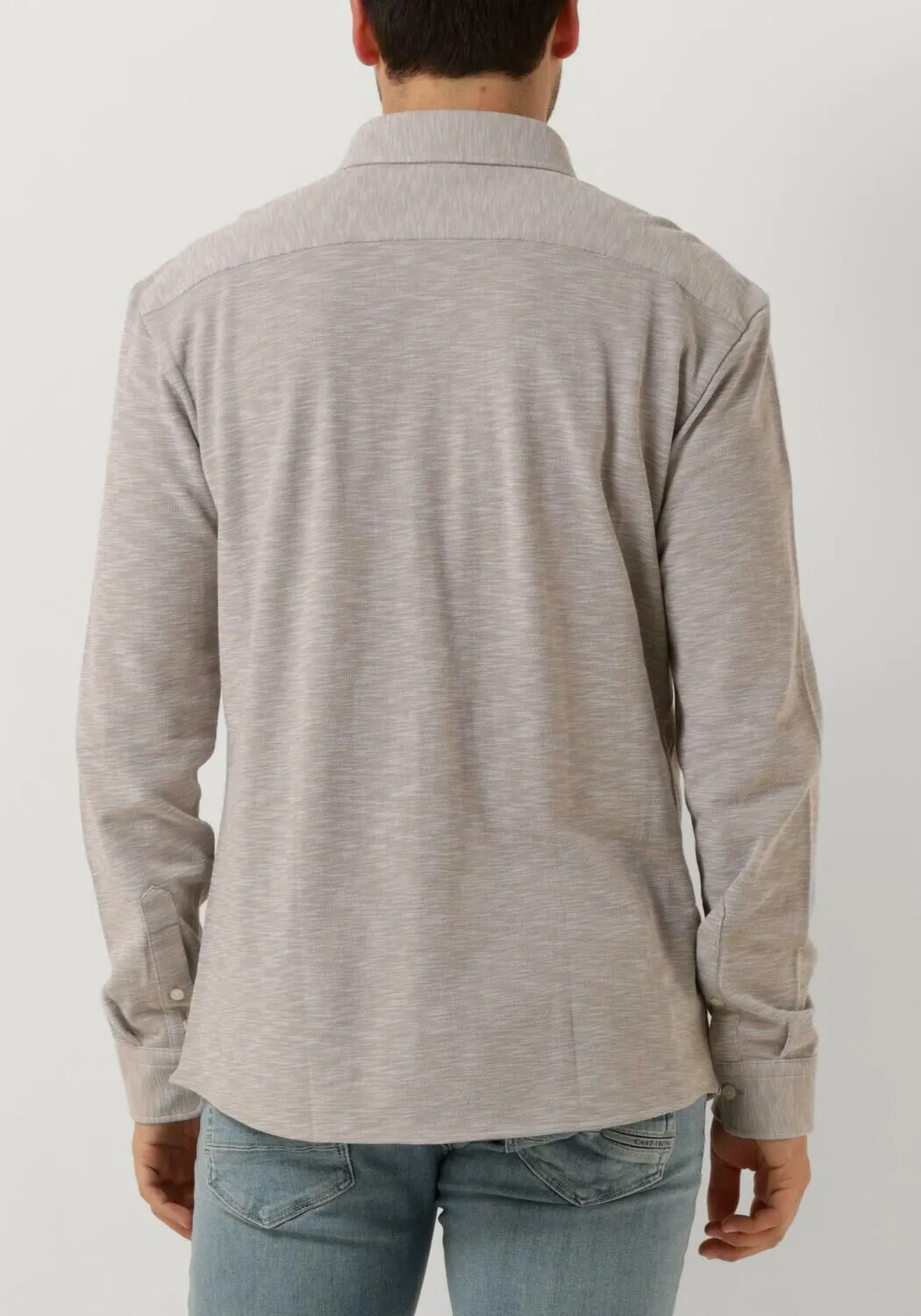 BEIGE BOSS CASUAL OVERHEMD SROANKENTC1233
