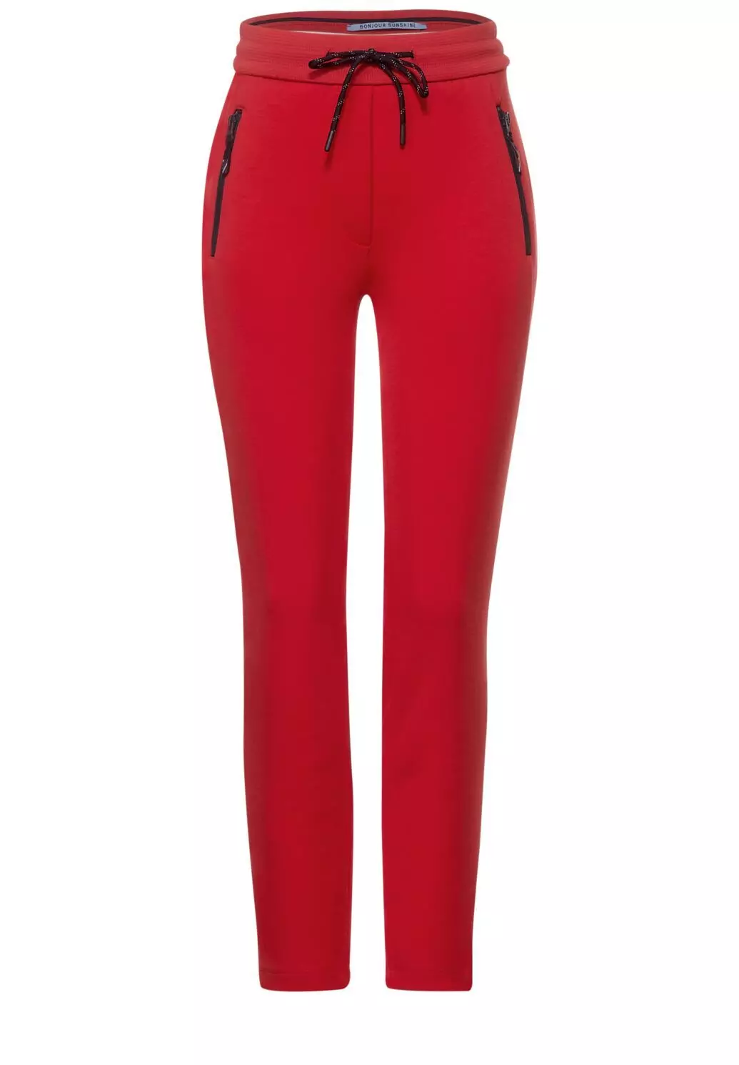  Cecil 7/8 jersey broek vibrant red 374967 13645 