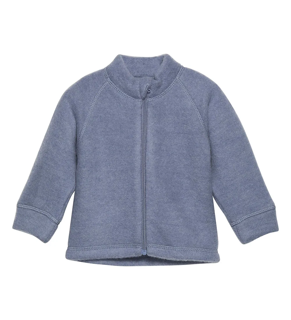 CELAVI CARDIGAN  WOL  VUURSTEEN STONE