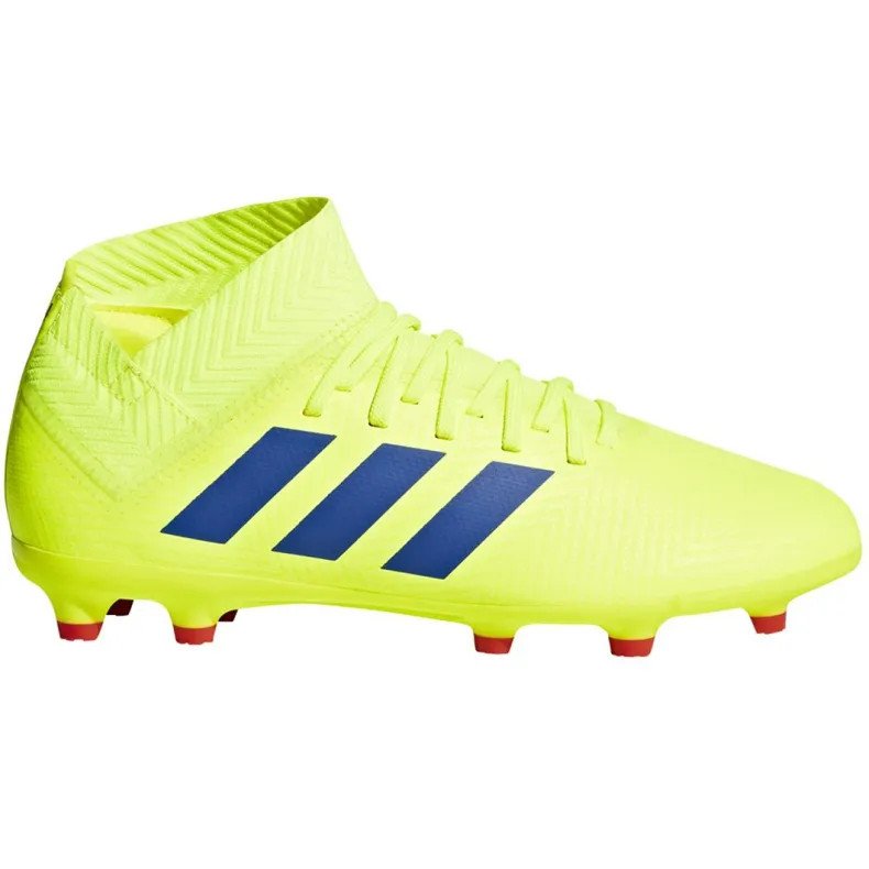 De adidas Nemeziz 18.3 Fg Jr CM8505 voetbalschoenen geel geel