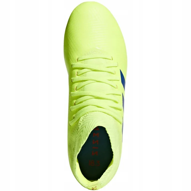 De adidas Nemeziz 18.3 Fg Jr CM8505 voetbalschoenen geel geel