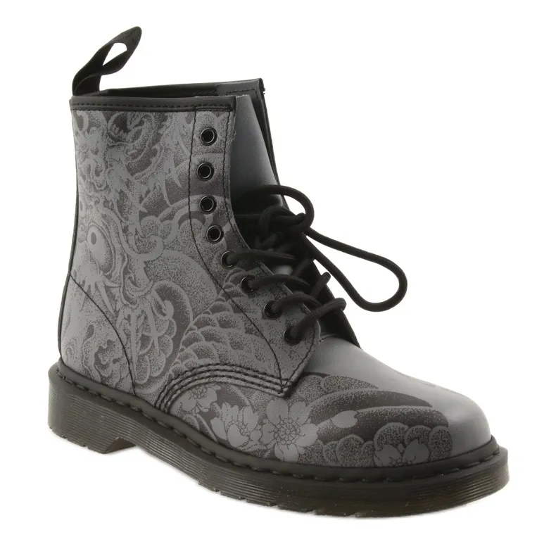Dr. Martens 1460 OT ZWART grijs