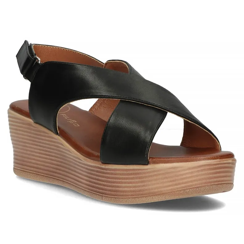 Filippo DS3609 / 22 Bk zwarte sandalen