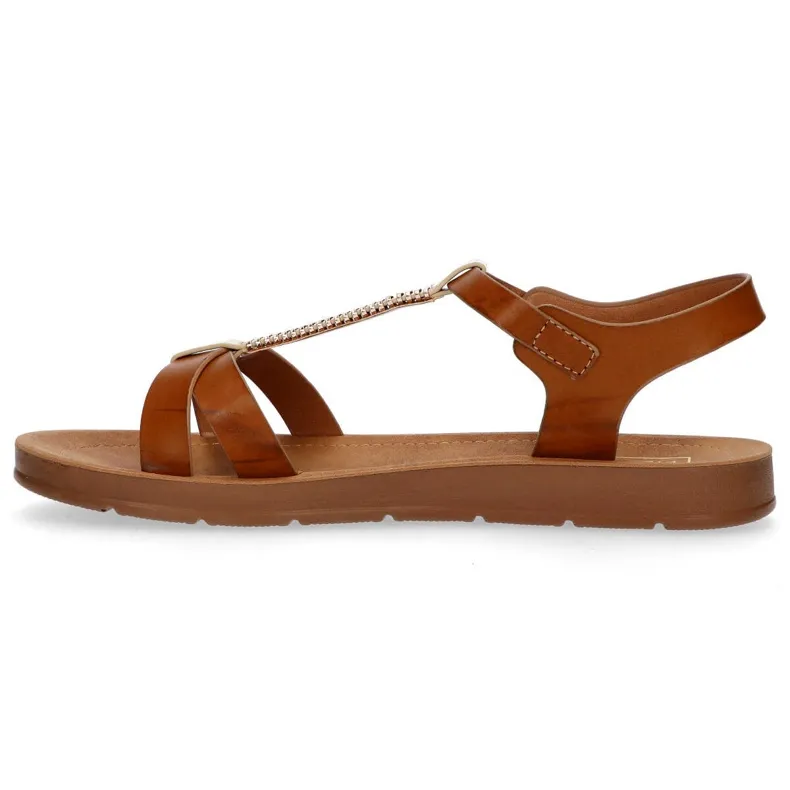 Filippo DS802 / 20 Br Bruine sandalen
