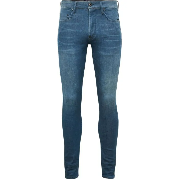 GSTAR RAW SKINNY/SLIM JEANS BLAUW