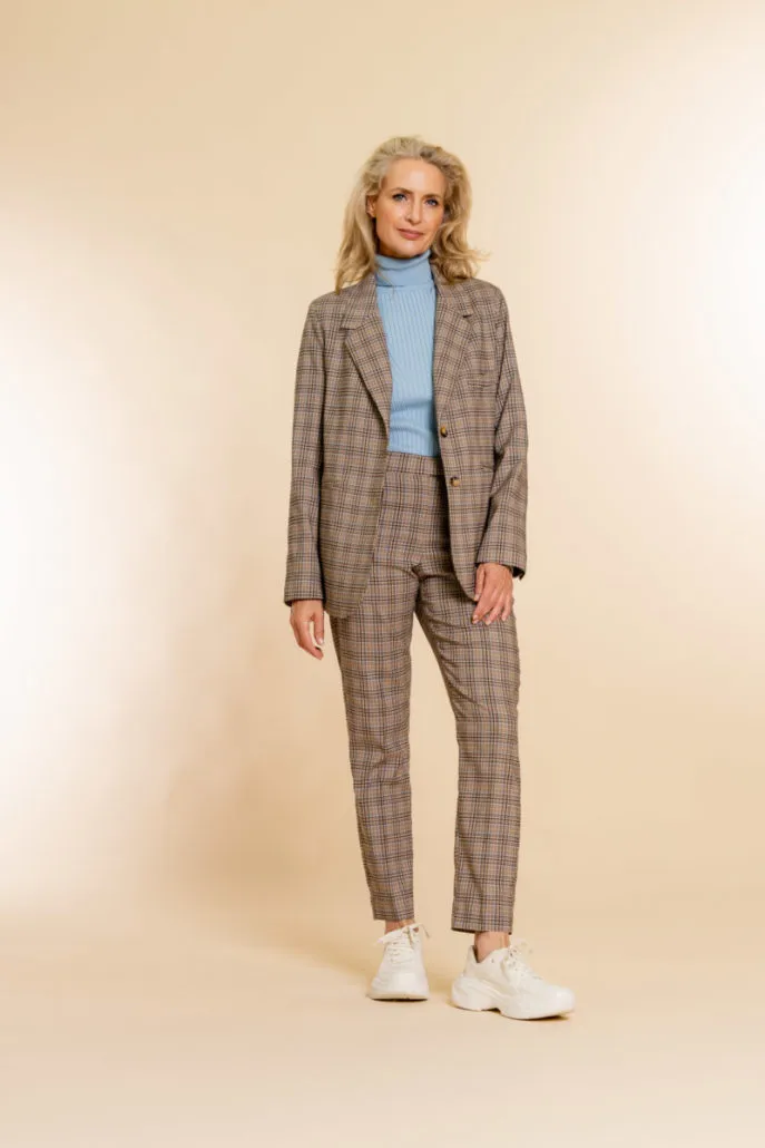 GEISHA BLAZER CHECK 2584099