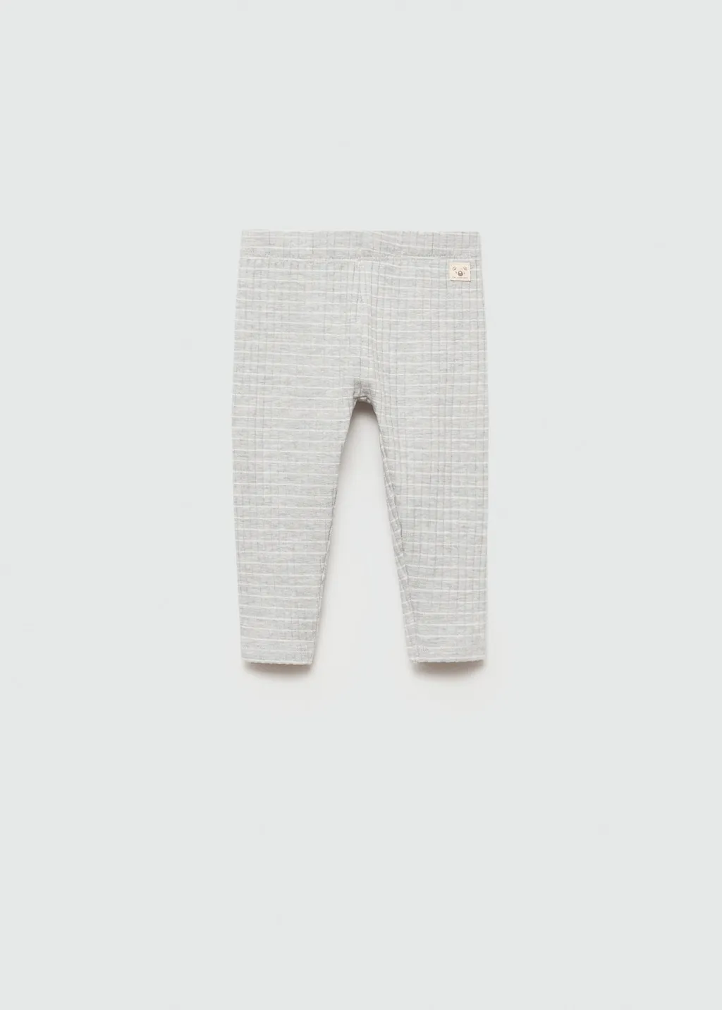 Gestreepte katoenen legging