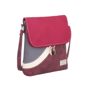  Hi-Di-Hi cross-body tas Jogger grey / cherry