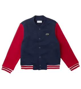 Lacoste Cardigan - Navy/Rood
