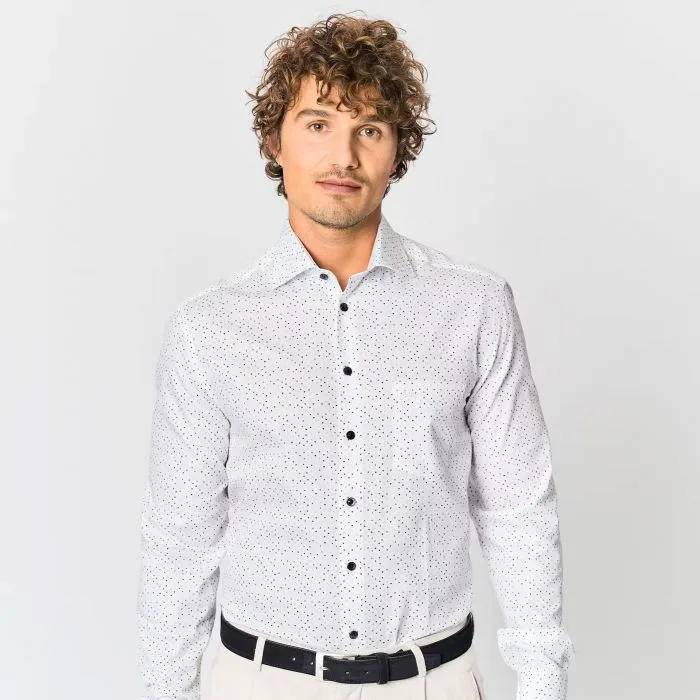 LEDûB OVERHEMD  MODERN FIT  WIT