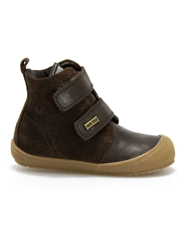 Leren boots "Klausen" bruin