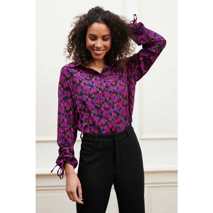 Lofty Manner Blouse Rosalie northern light print  