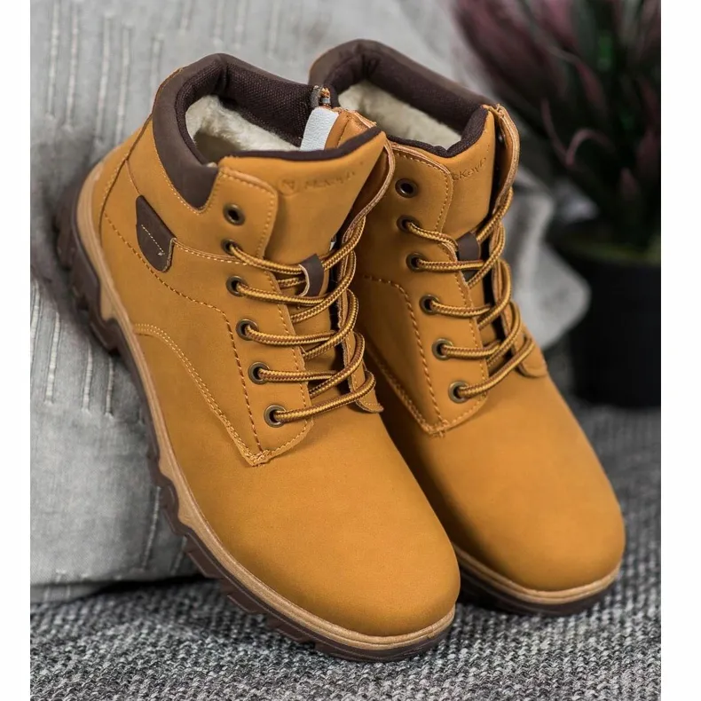 MCKEYLOR Veterschoenen bruin