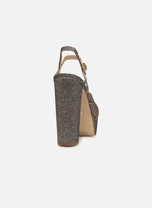      MICHAEL MICHAEL KORS JOSIE PLATFORM  GOUD EN BRONS   