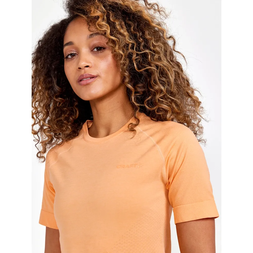 Ondershirt Craft Women Core Dry Active Comfort SS Peach