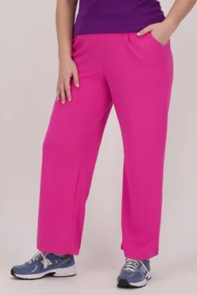 Only Carmakoma Wijde roze broek