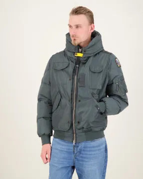 Parajumpers Carrier Hooded Down Bomber Groen