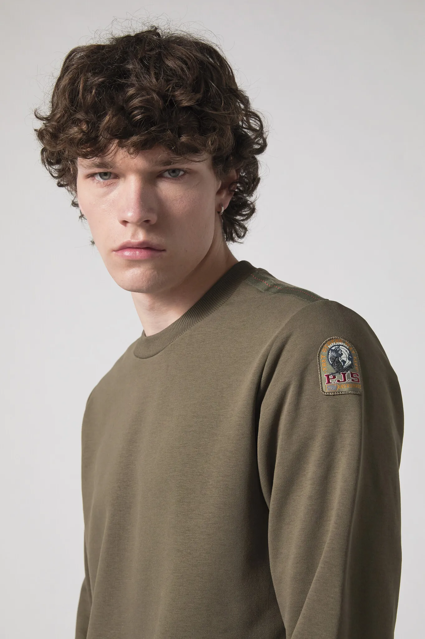 Parajumpers Heren K2 Crew Neck Sweatshirt Thyme