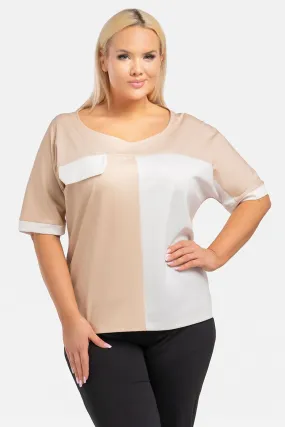 Plus size blouse   Karko (193907)