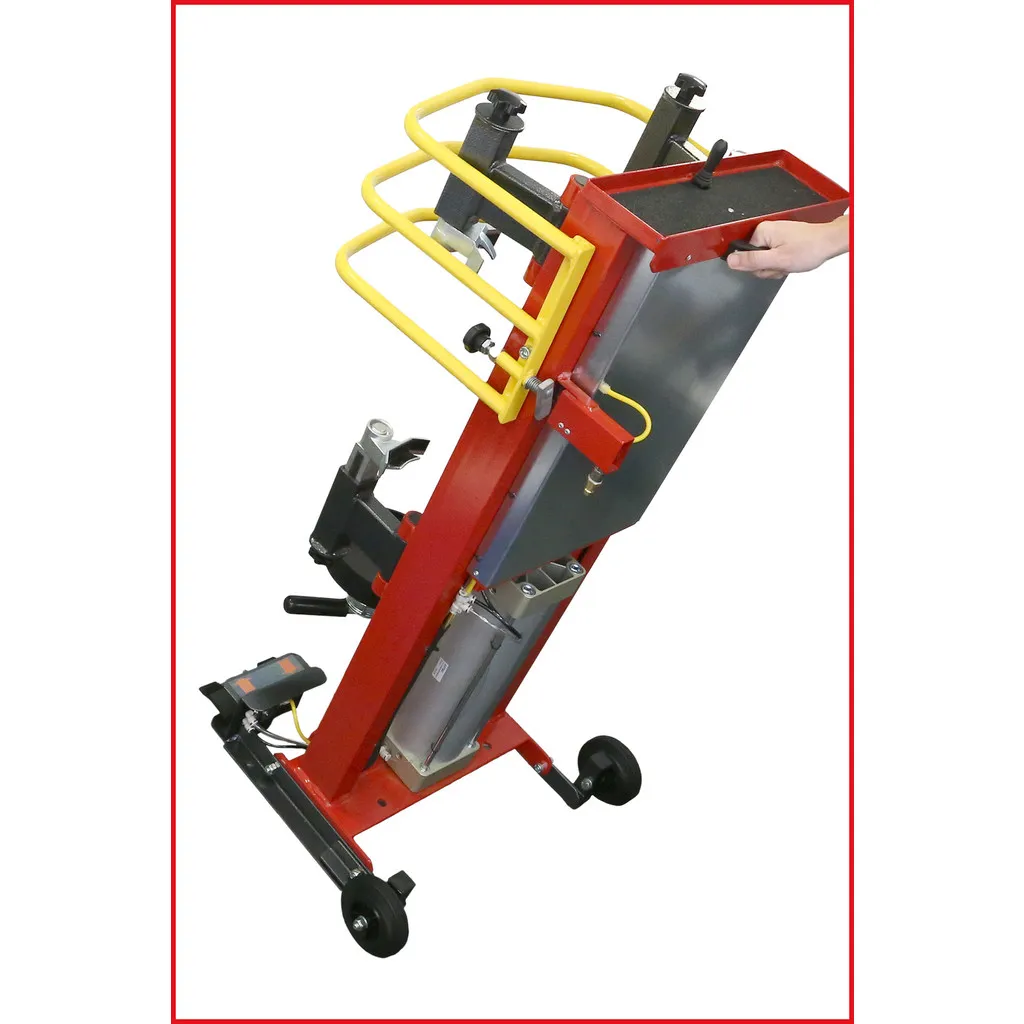 Pneumatische staande veerspanner, max. 10 bar
