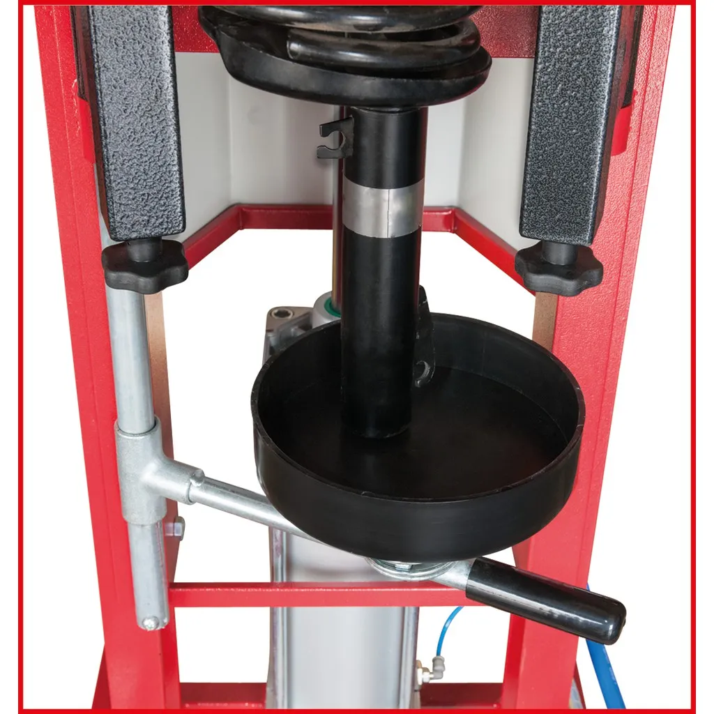 Pneumatische staande veerspanner, max. 10 bar