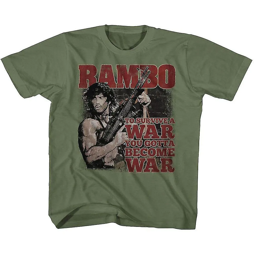 RAMBO WORD WAR YOUTH TSHIRT