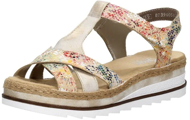 Rieker Sandalen Plat