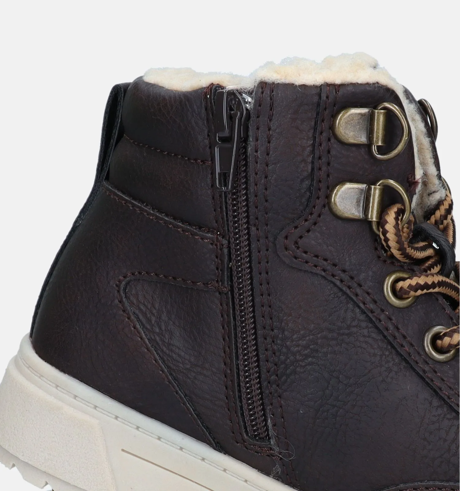 SJ Hoge schoenen bruin