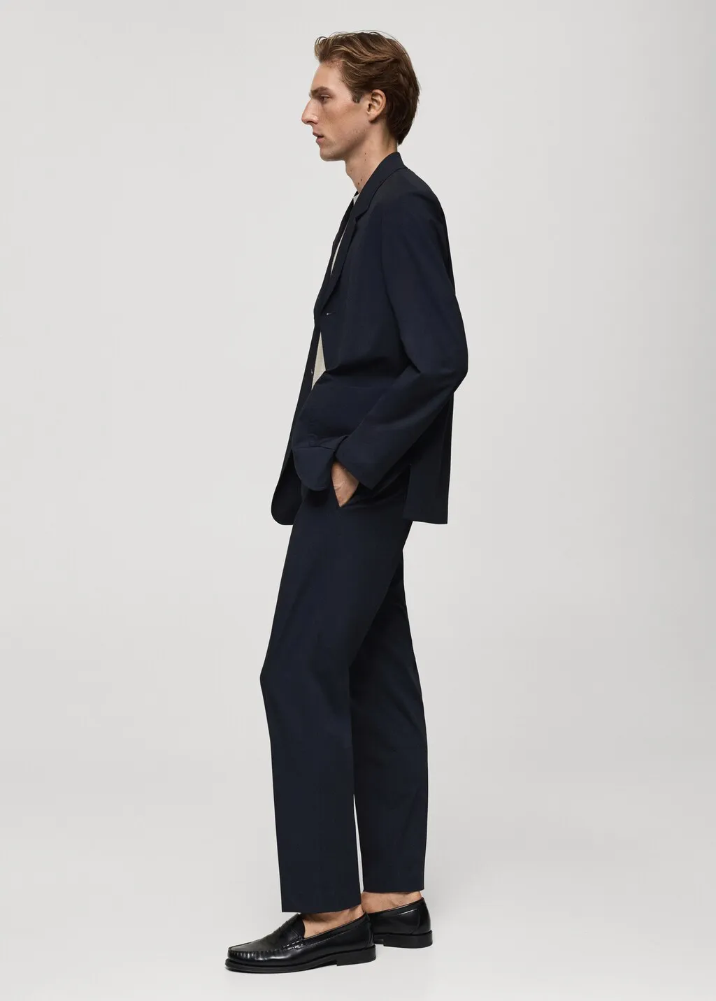 Slim fit pantalon