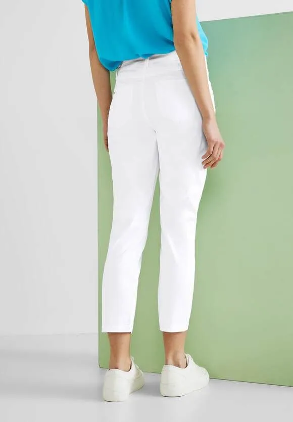  Street One 7/8 broek Yulius white 376146 10000 