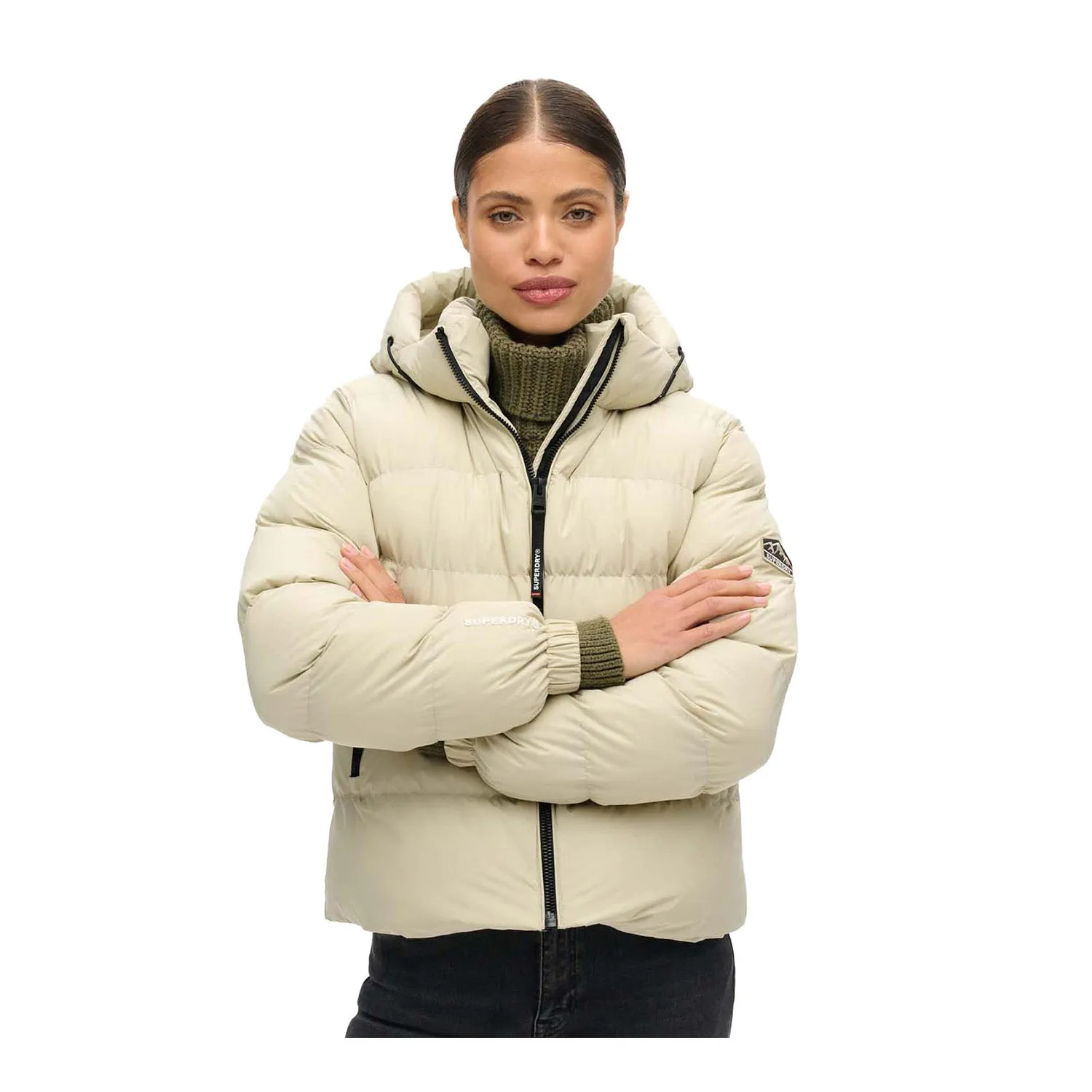 Superdry Hooded Sports Puffer Dames