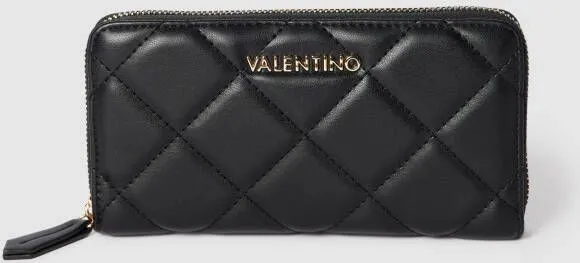 VALENTINO BAGS Portemonnee met labelapplicatie model 'OCARINA'