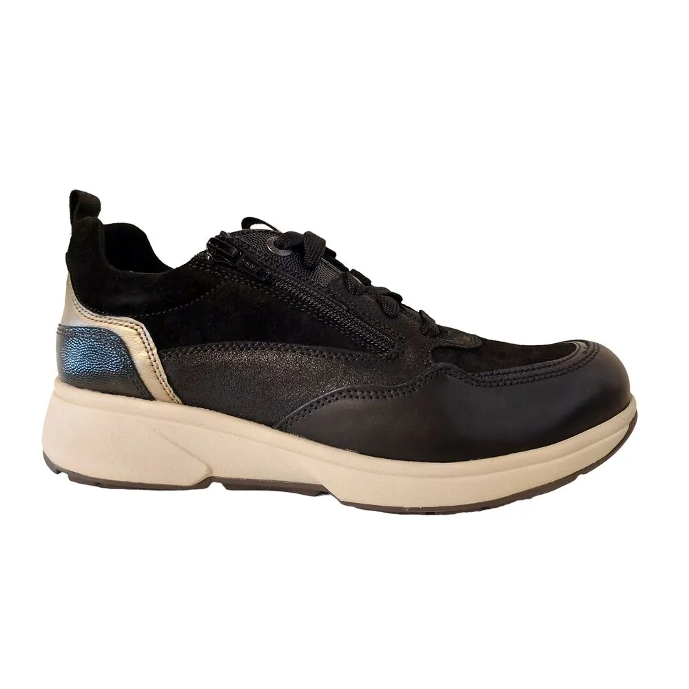 Xsensible Stretchwalker Sneaker Grenoble 30215.2.084 HX Zwart Combi